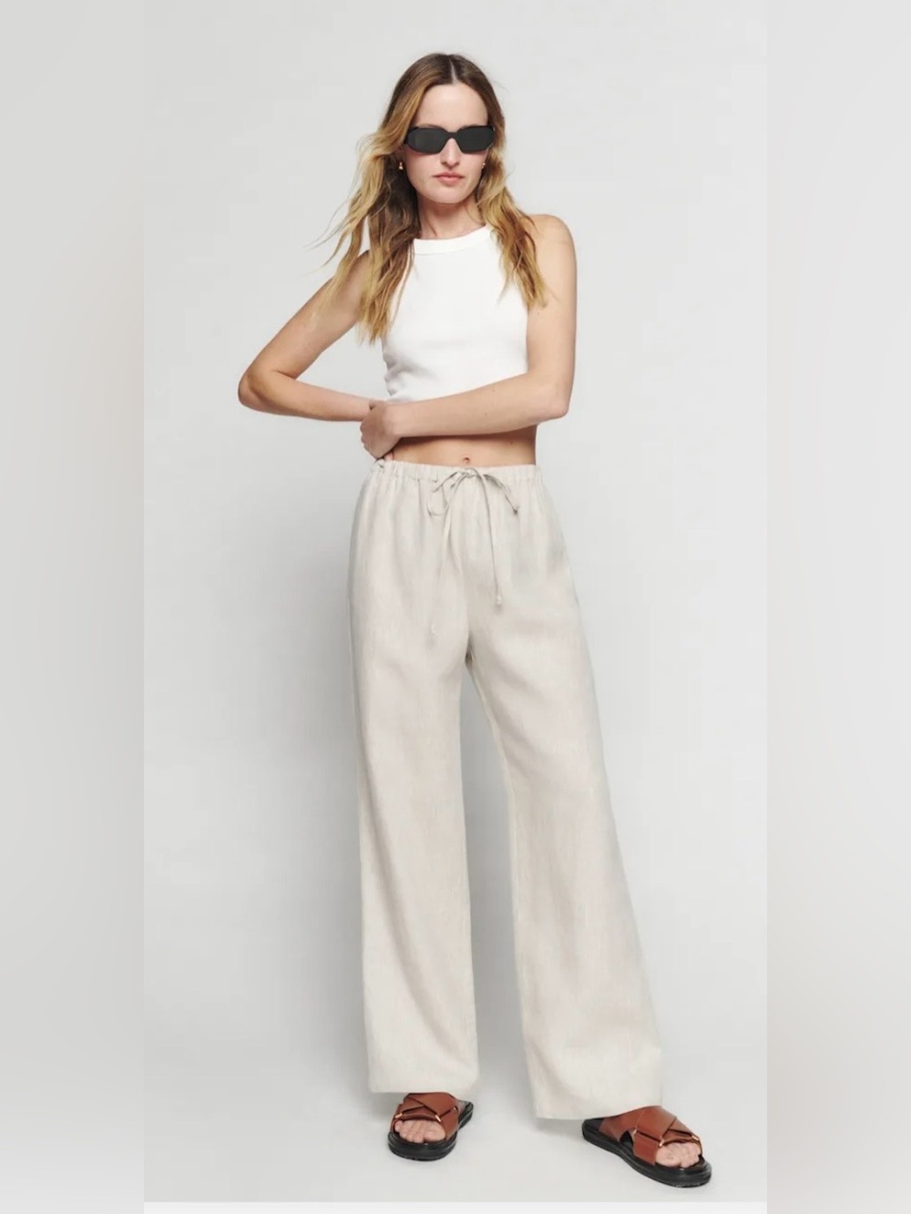 Reformation Olina 100% Linen Pant - Picture 12 of 17